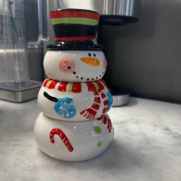 Pier 1 Imports Stackable Christmas Snowman Measuring Cups - Picture 6 of 16